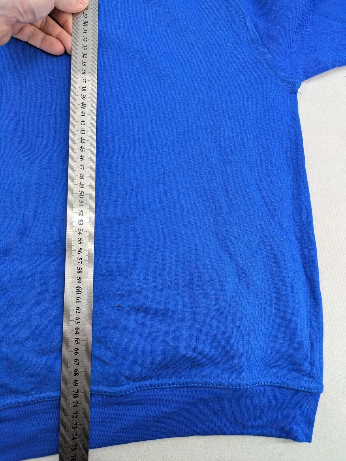 AFD blue pullover hoodie with "AfD Allgemeine Freie Denker" graphic and adjustable drawstring hood.