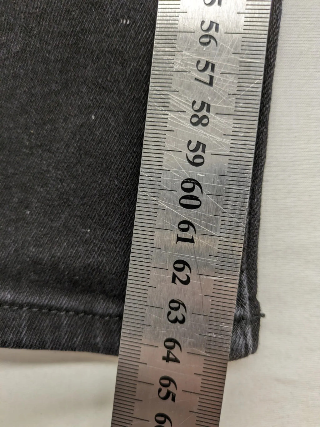 MNG grey straight jeans high waist 5-pocket design authentic denim.