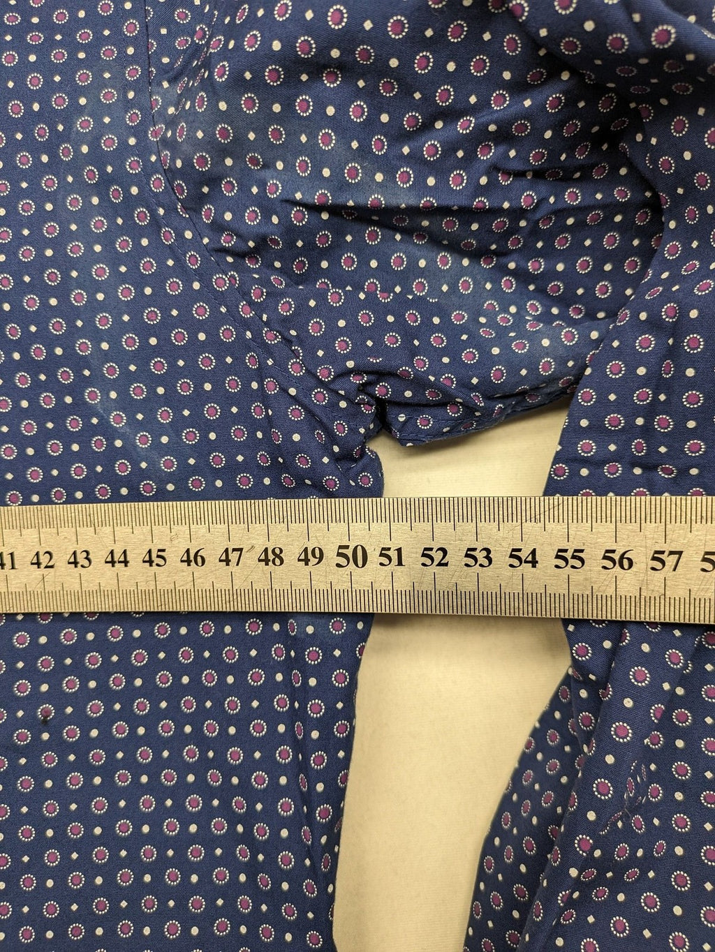 Schiesser pink button-up shirt slim fit geometric pattern breathable cotton