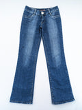 Victory TTD blue bootcut jeans low-rise stretch denim classic wash