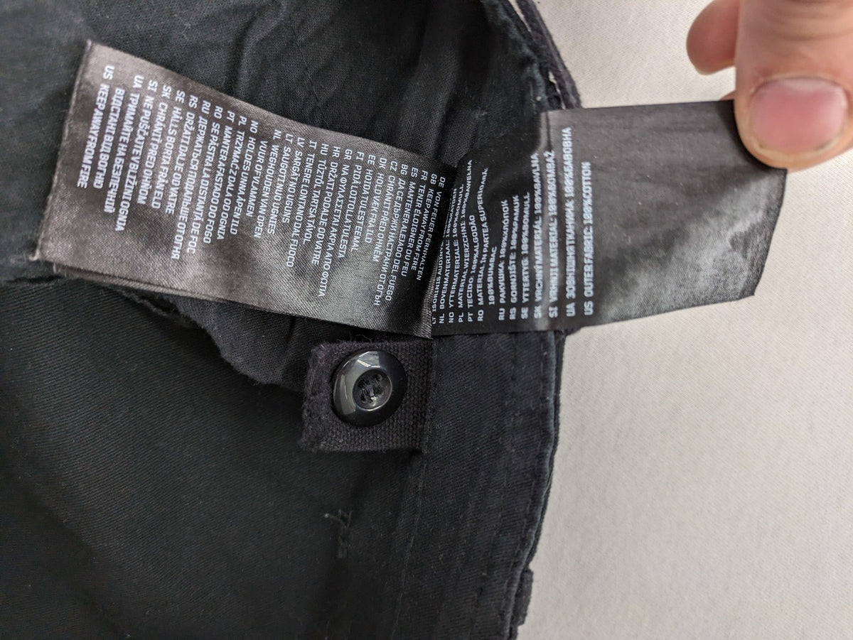 Brandit hunting & tactical pants grey vintage army style with cargo pockets and button fly.