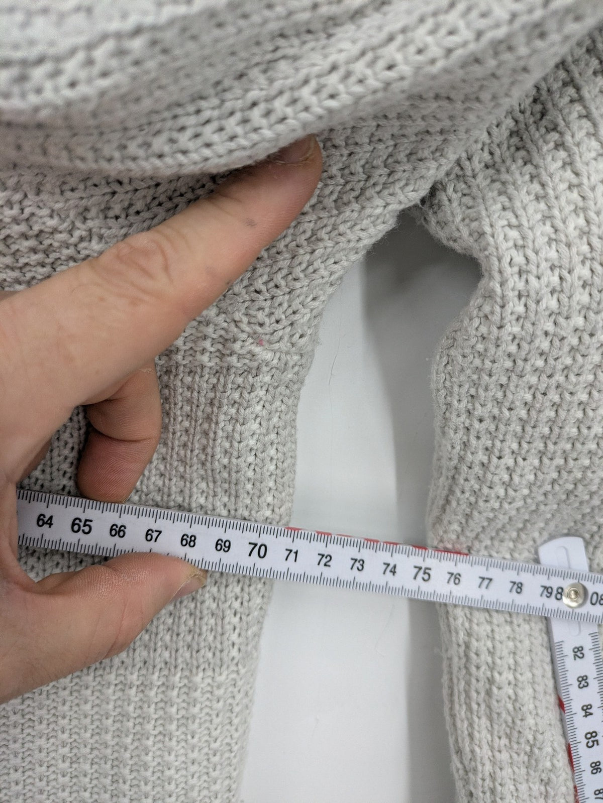 Jack & Jones grey turtle neck jumper with half zip and textured knit design.