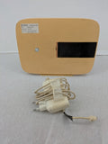 Vodafone beige wireless router with multiple LAN ports and DSL connectivity.