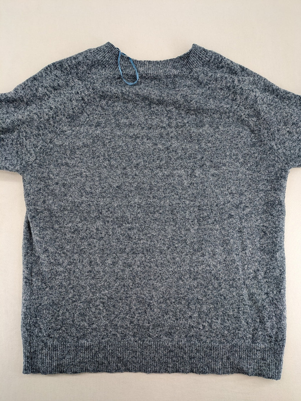 ONLY turtle neck jumper blue grey mélange, soft knit, ribbed details, classic design.