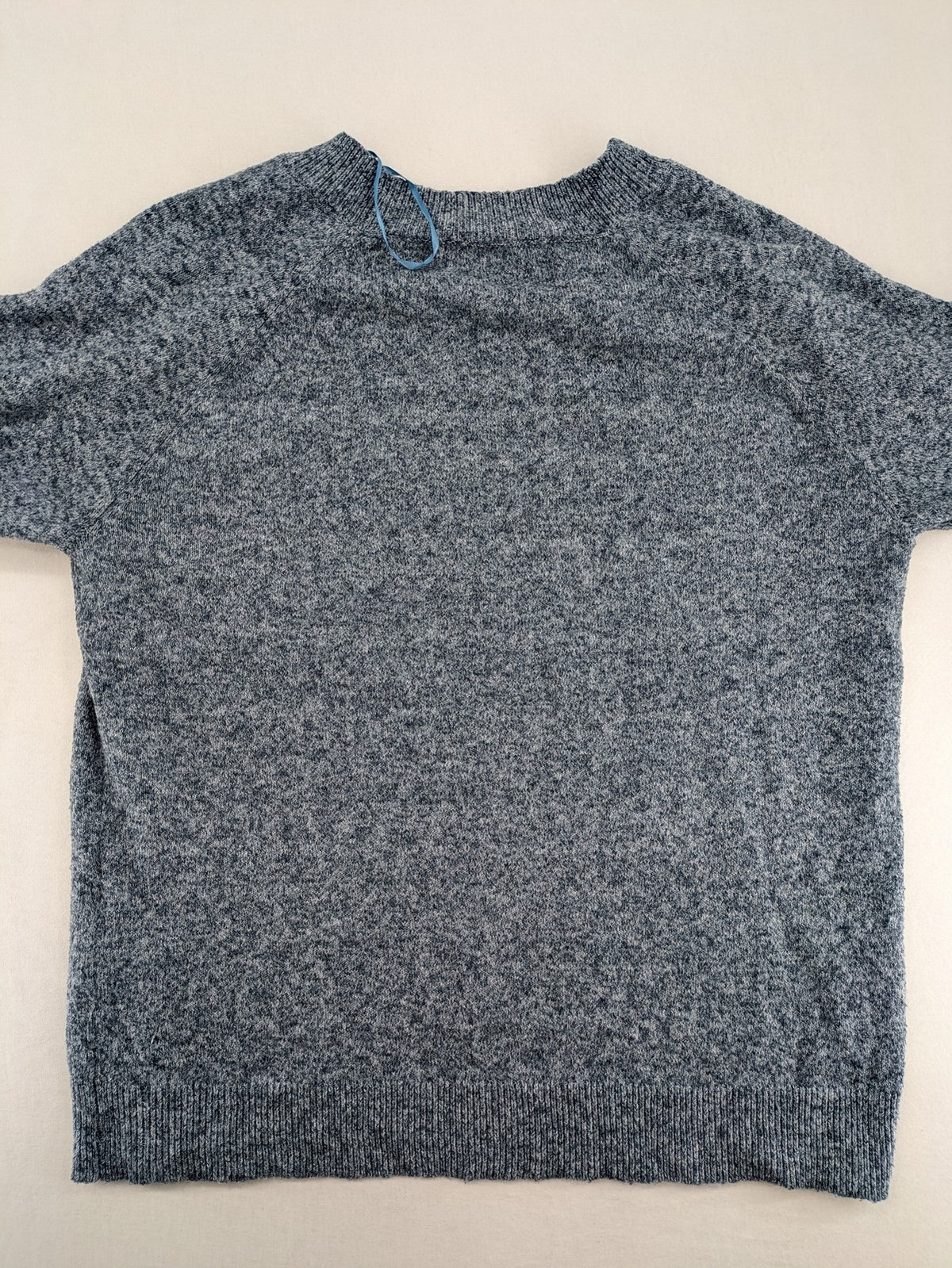 ONLY turtle neck jumper blue grey mélange, soft knit, ribbed details, classic design.