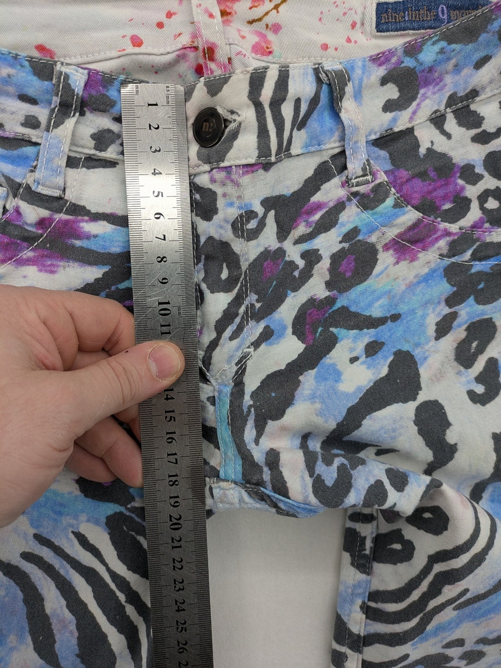 Nine in the Morning multi skinny jeans animal print leopard and zebra pattern.