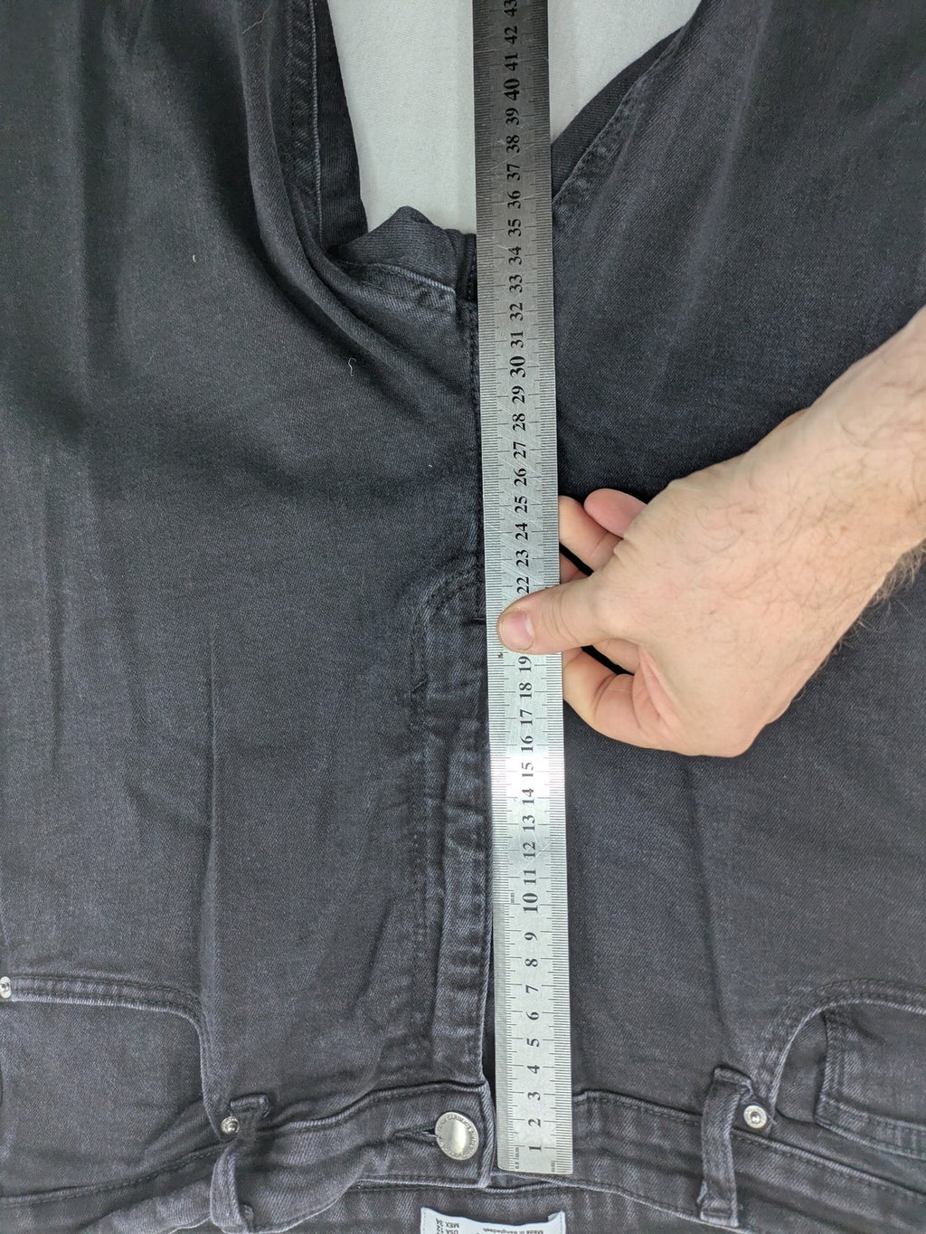 Pull&Bear grey skinny jeans high rise with classic five-pocket design and stretch denim.