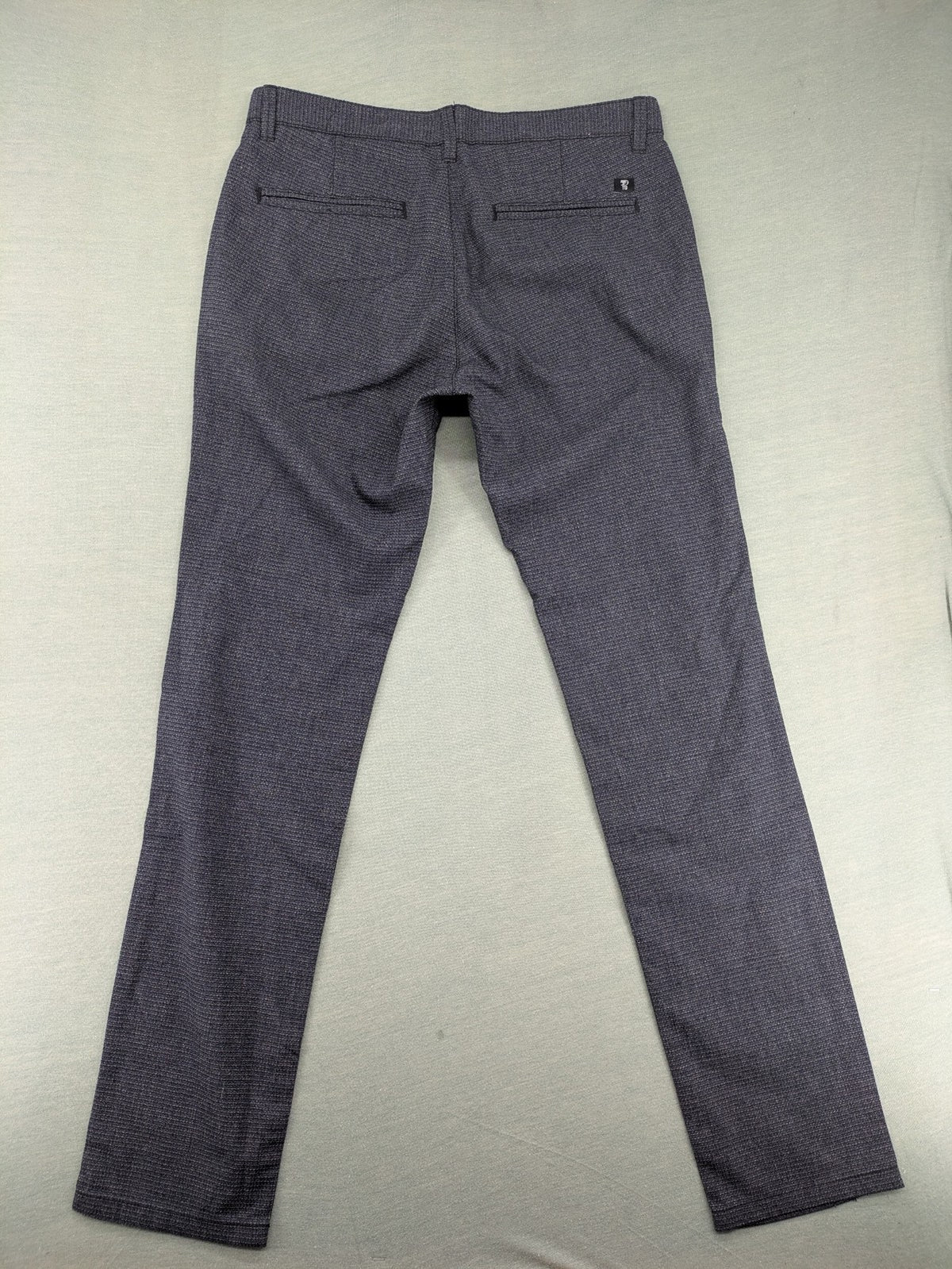 Tom Tailor Denim pink chino pants straight fit textured fabric
