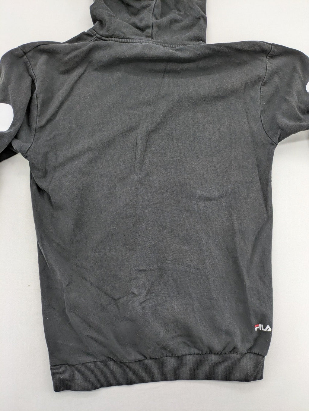 Fila turtle neck jumper multi with large logo on chest and sleeve text.