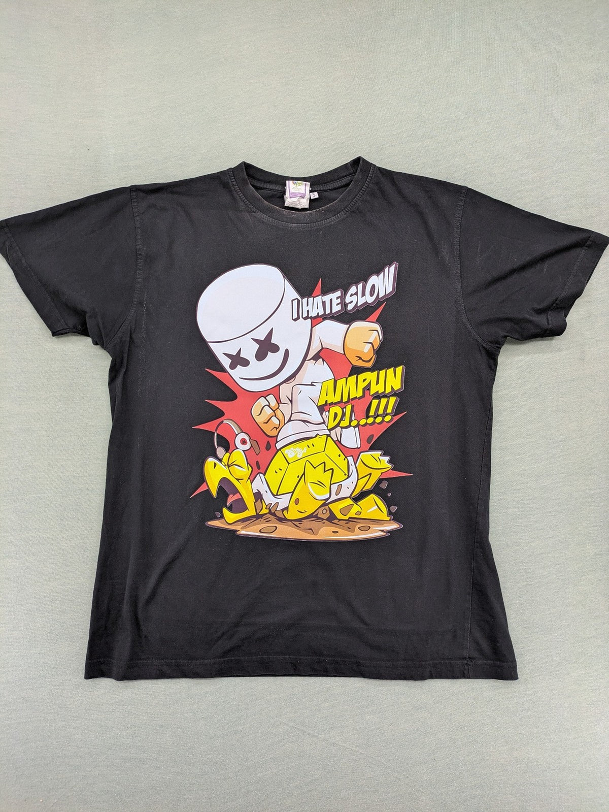 Marshmello multi graphic t-shirt featuring large DJ-inspired Mario Koopa print, FIFA 2006 licensed.