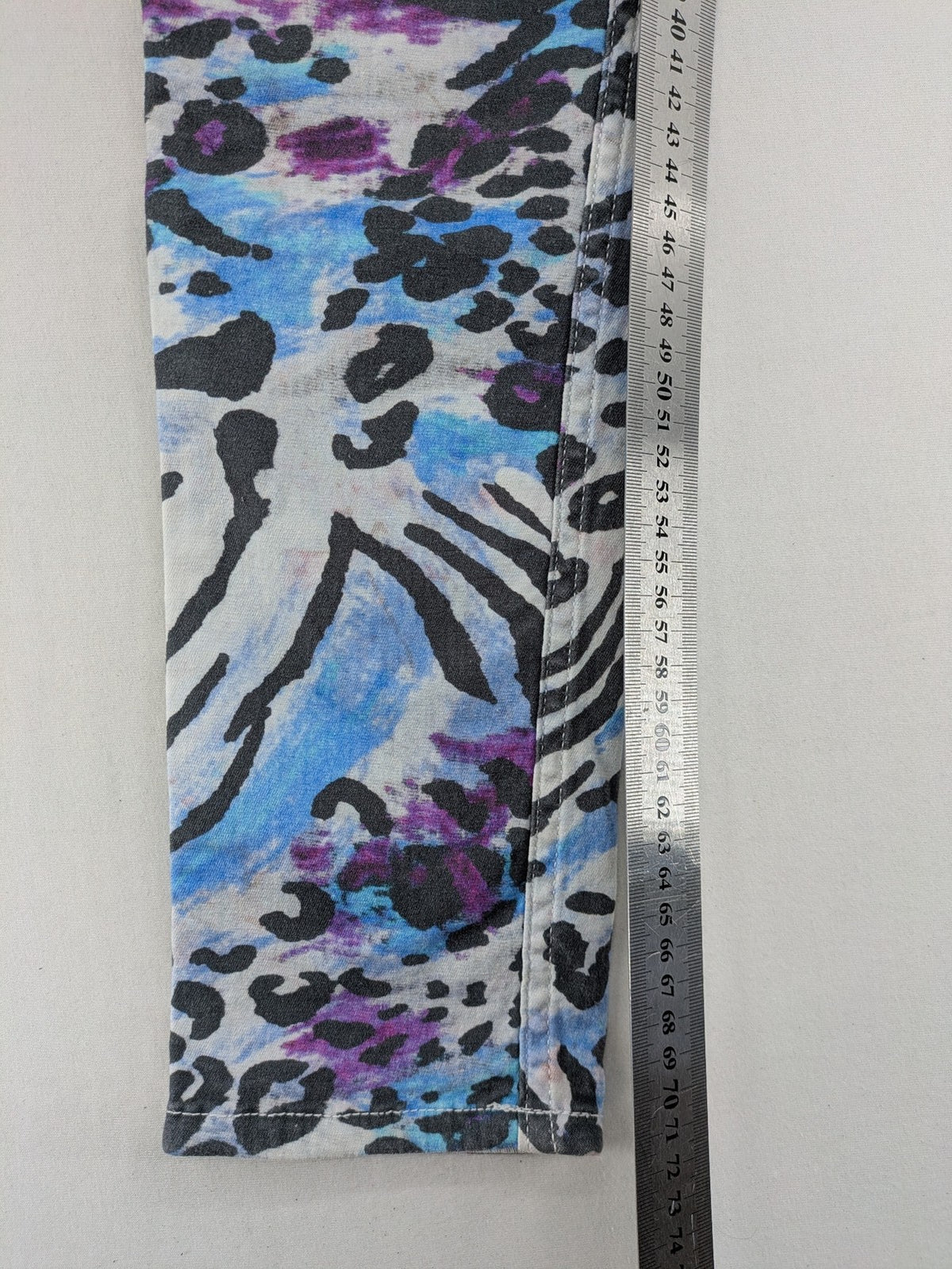 Nine in the Morning multi skinny jeans animal print leopard and zebra pattern.