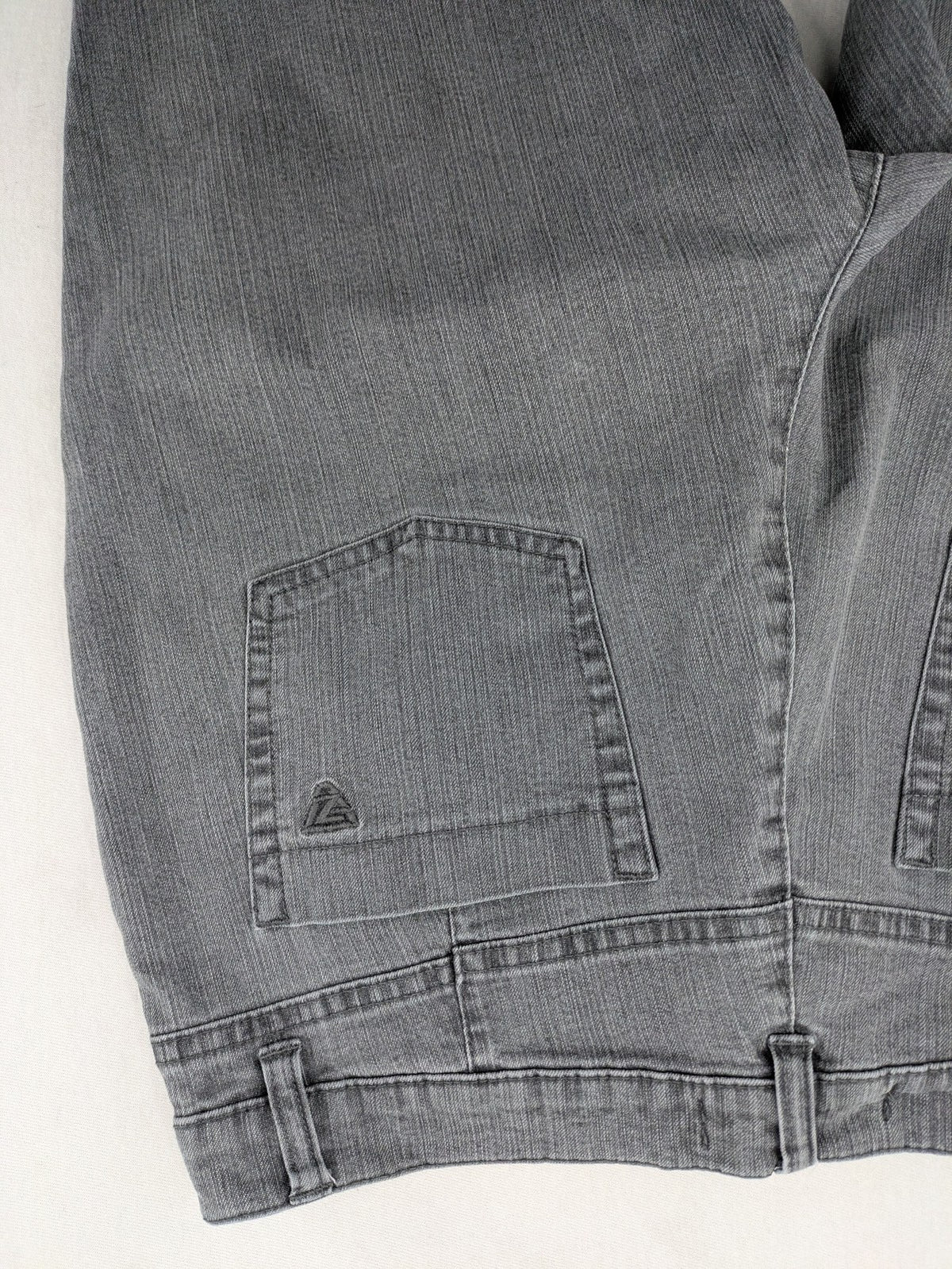 Zerres grey straight jeans slim fit comfort waistband cotton blend material
