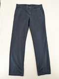 Paul Hunter navy chino pants regular fit cotton blend with stretch for comfort.