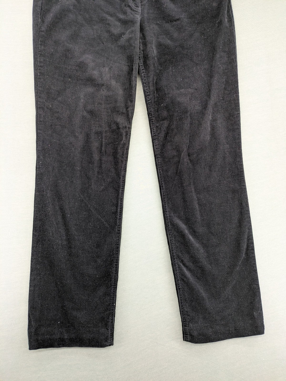 Raphaela by Brax black cord pants high waist 5-pocket design soft material