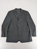 Jake*s pink jacket classic design with falling lapel and three-button closure.