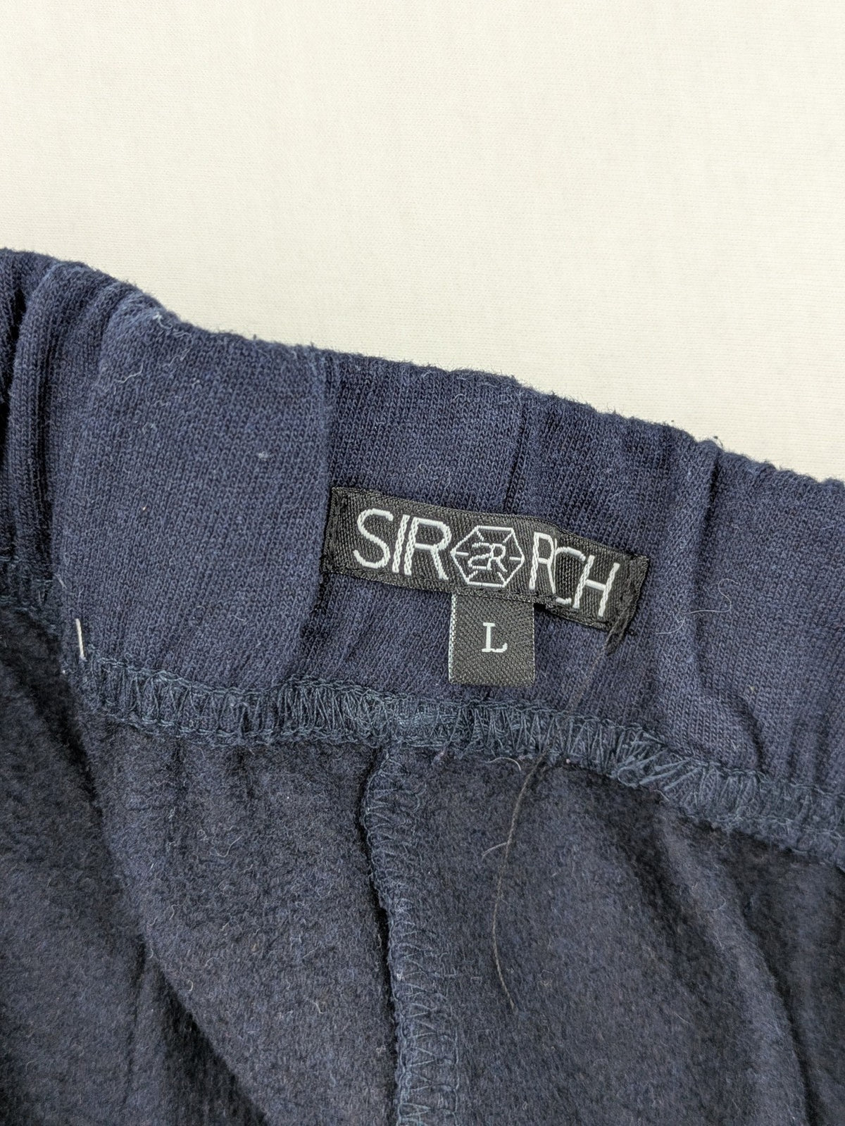 Sir Rch navy joggers elastic waistband adjustable drawstring two side pockets