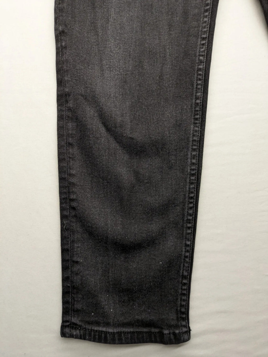 MNG grey straight jeans high waist 5-pocket design authentic denim.