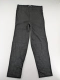 Zara grey pants cotton fabric with classic design and comfortable fit.