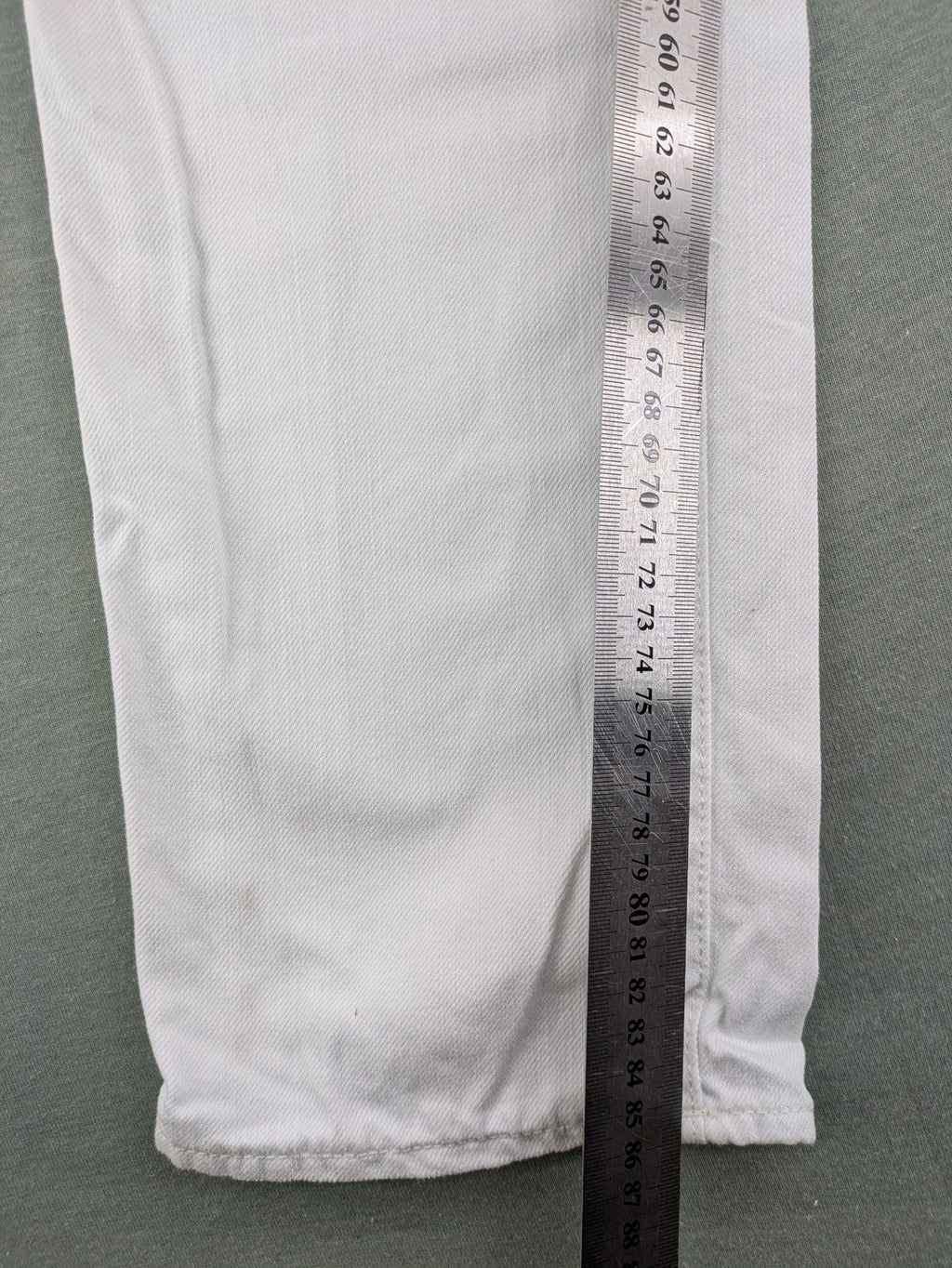 River Island white straight jeans slim fit 100% cotton denim modern design