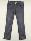 Street One grey slim fit pants with classic 5-pocket style and mid-rise waist.