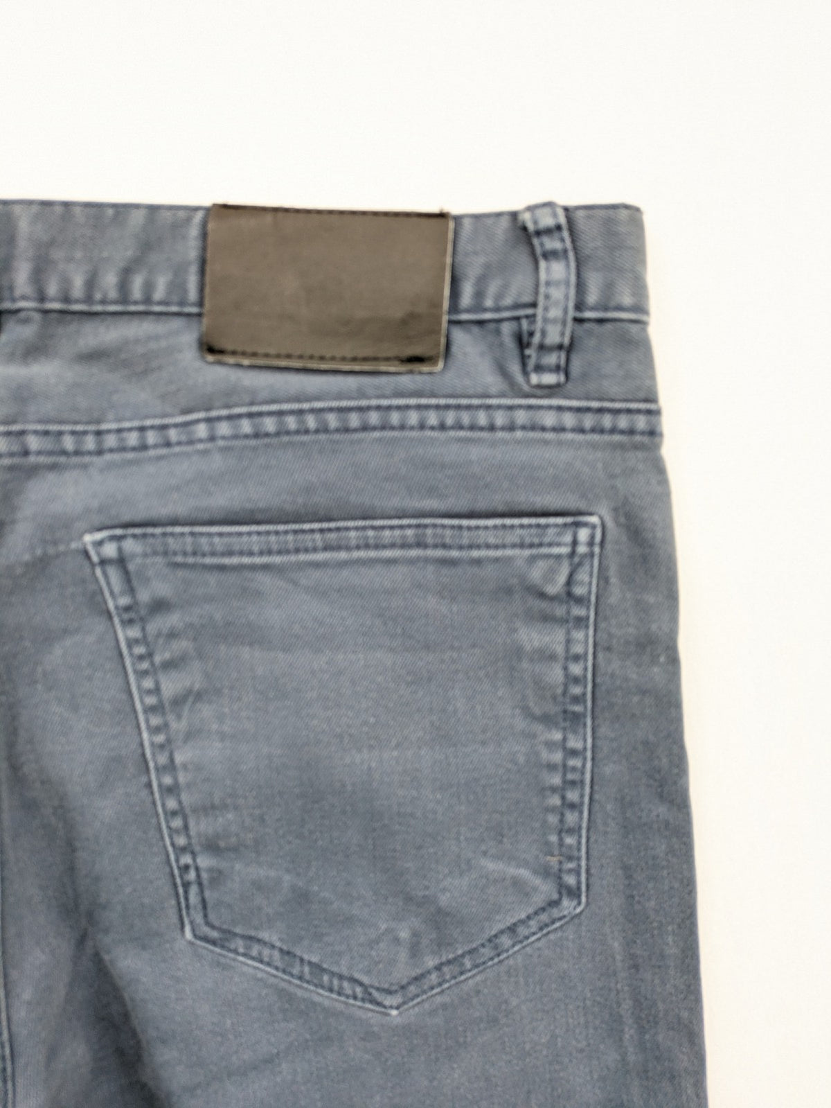 H&M skinny fit jeans blue classic 5-pocket design stretch denim material