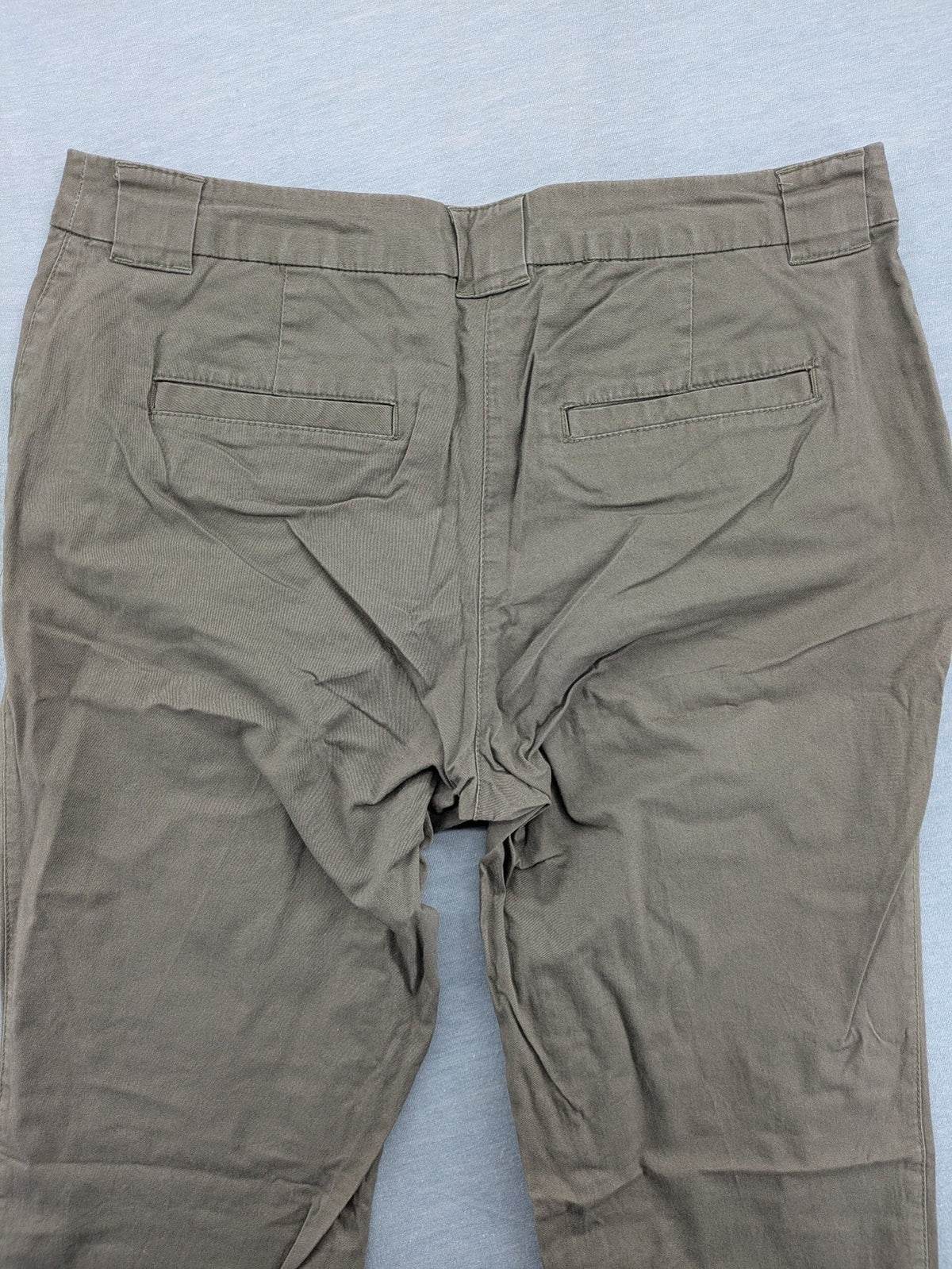 bpc bonprix collection khaki pants with front pleats and classic chino cut
