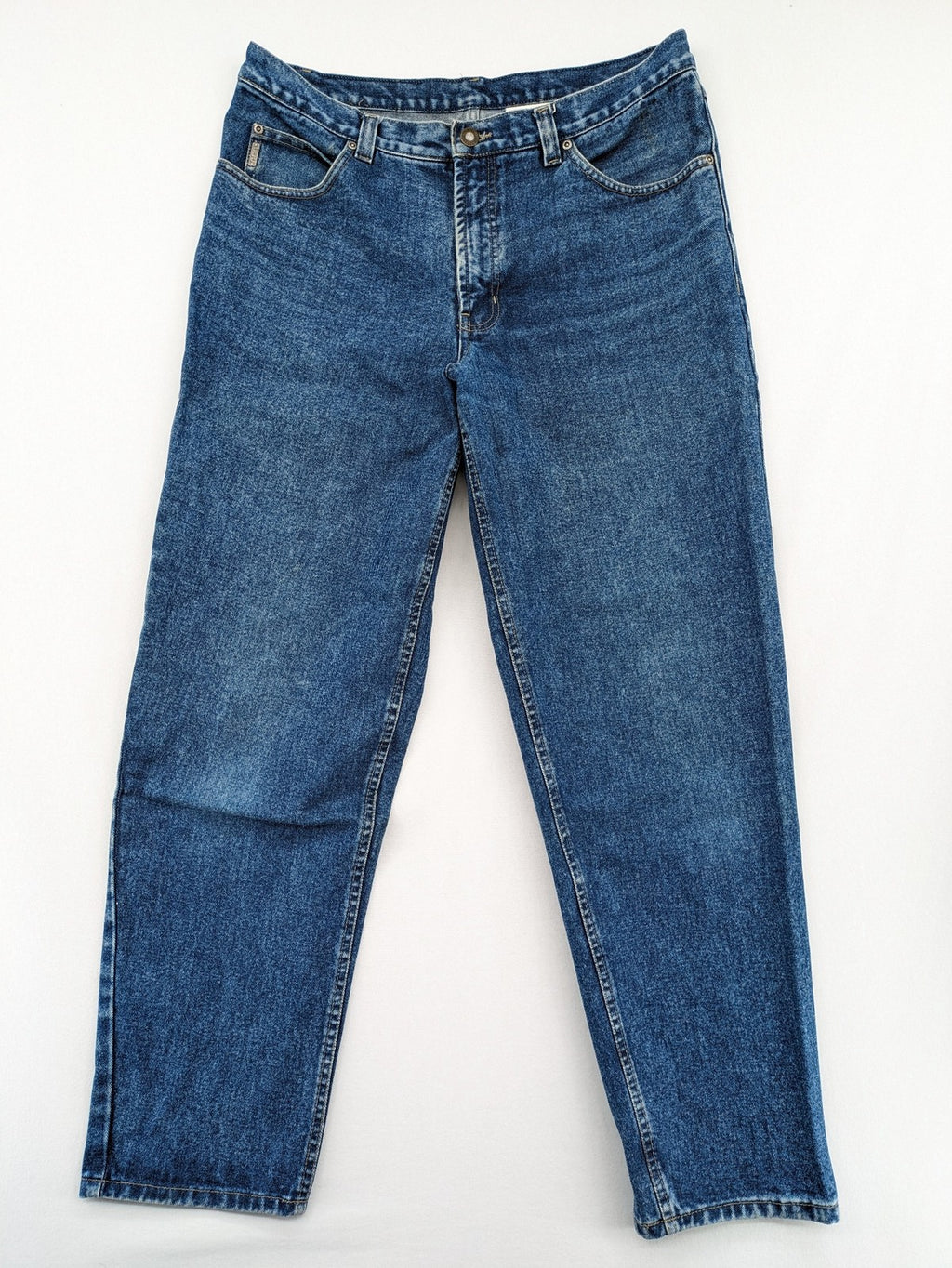 Cable Car Clothiers blue straight jeans classic fit 100% cotton medium wash