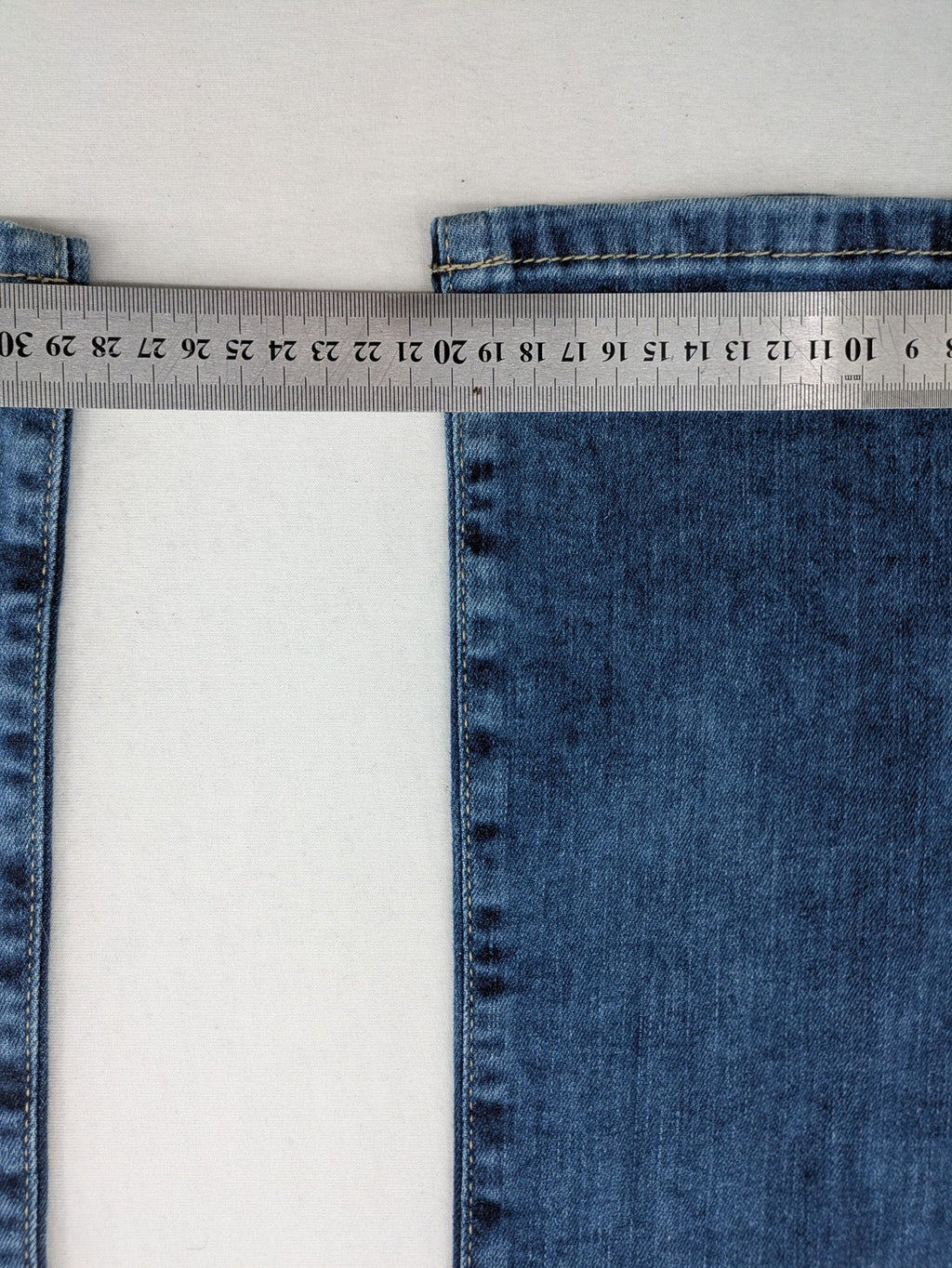 LTB blue bootcut jeans with classic 5-pocket design and low-rise fit.
