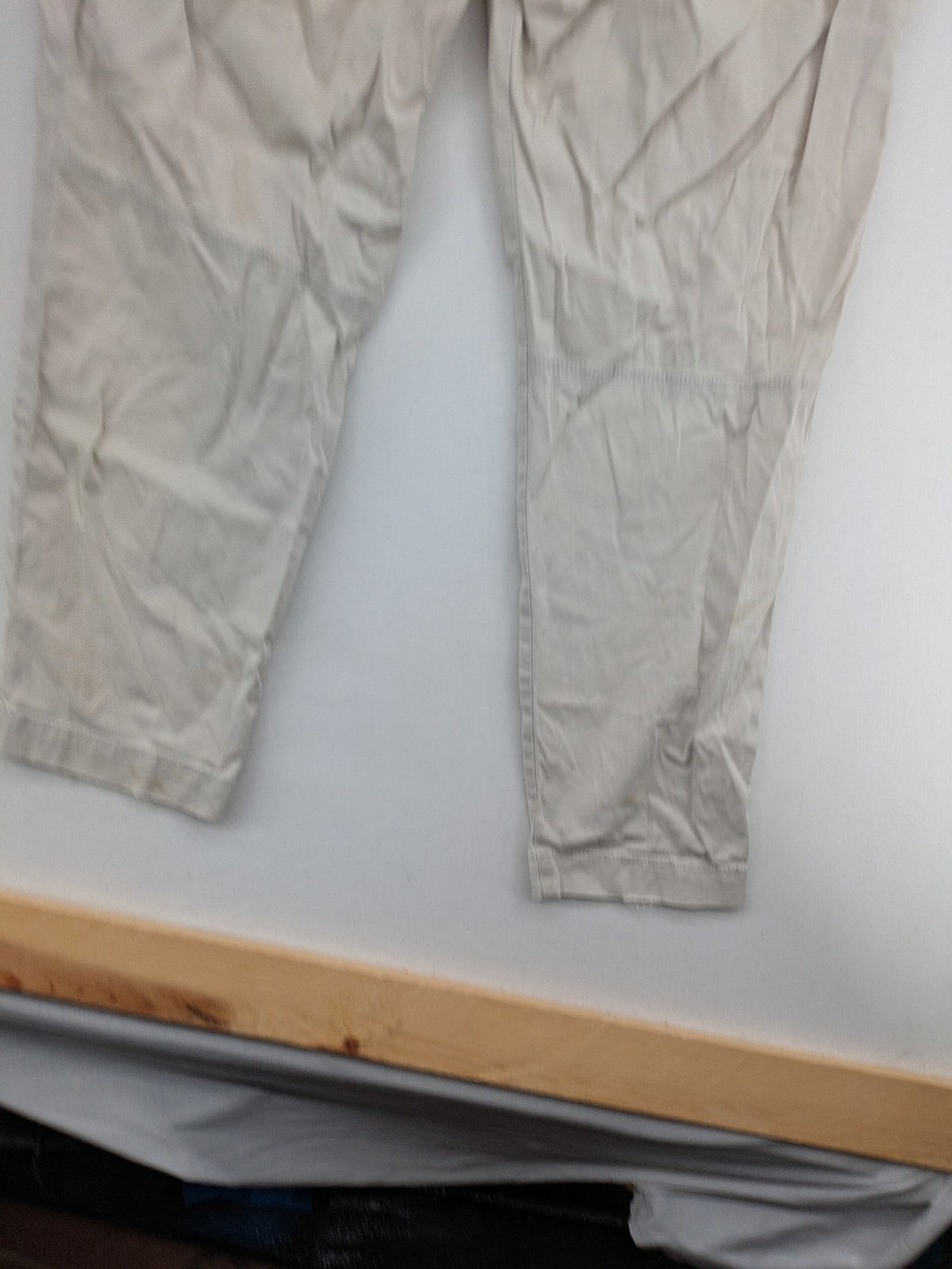 ALBERTO beige pants tapered fit classic pleats colorful inner waistband Superfine Gabardine material