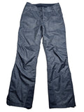 Snow Tech blue ski pants with modern denim look and durable polyester material.