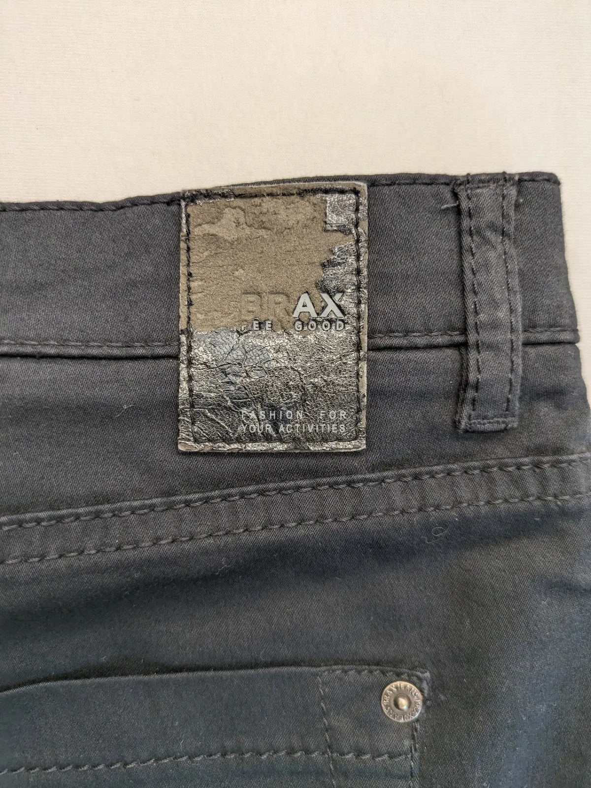 BRAX pink pants 5-pocket design cotton stretch material