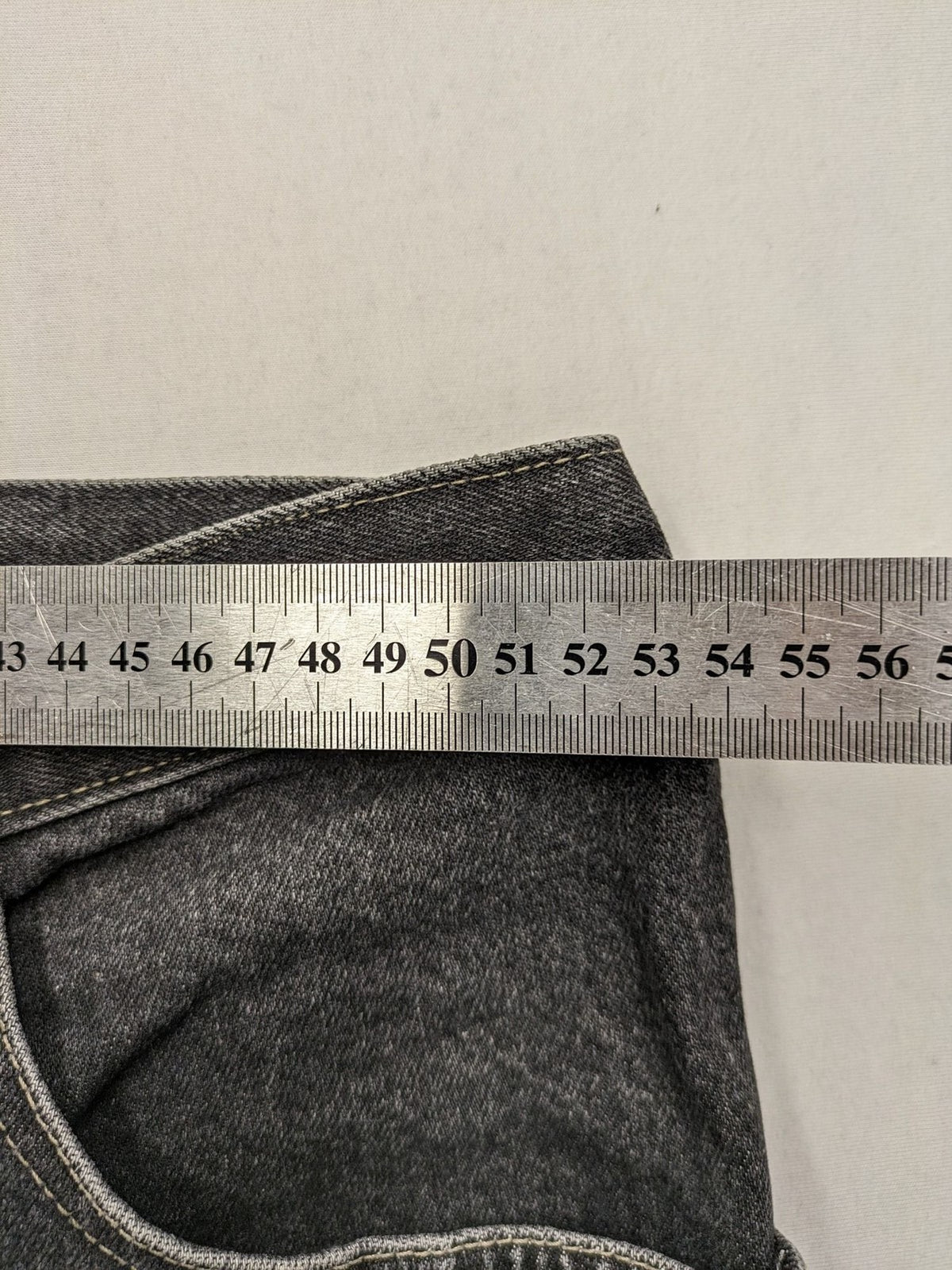 Jinglers straight jeans black grey faded wash, classic 5-pocket style, 100% cotton.