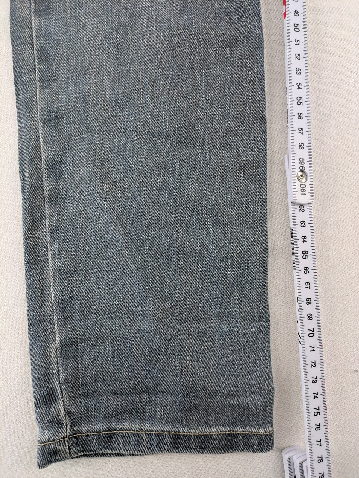 MAC straight jeans blue stretch denim 5-pocket design with zipper closure