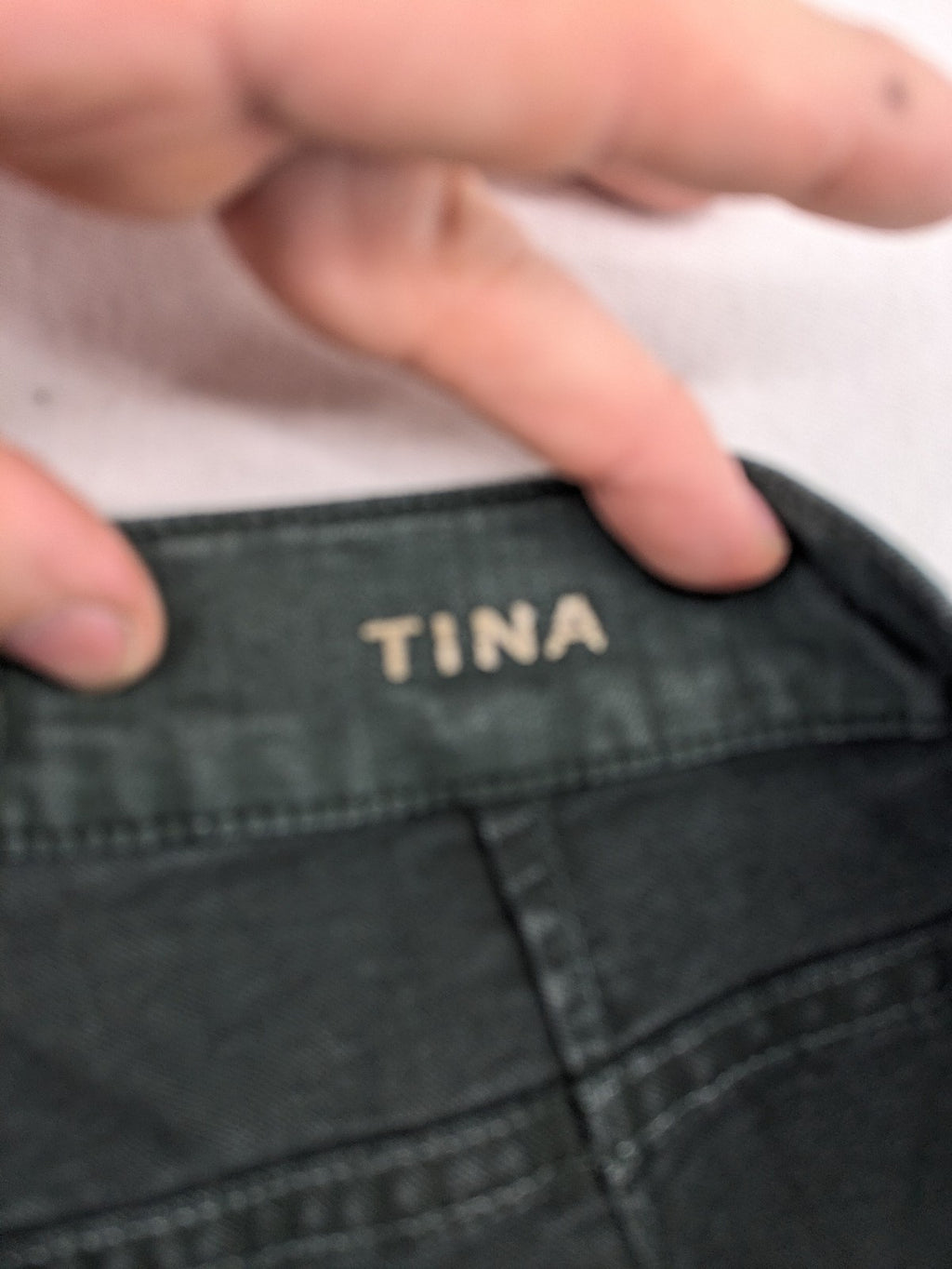 Zerres straight jeans dark green classic 5-pocket style with button and zipper closure.