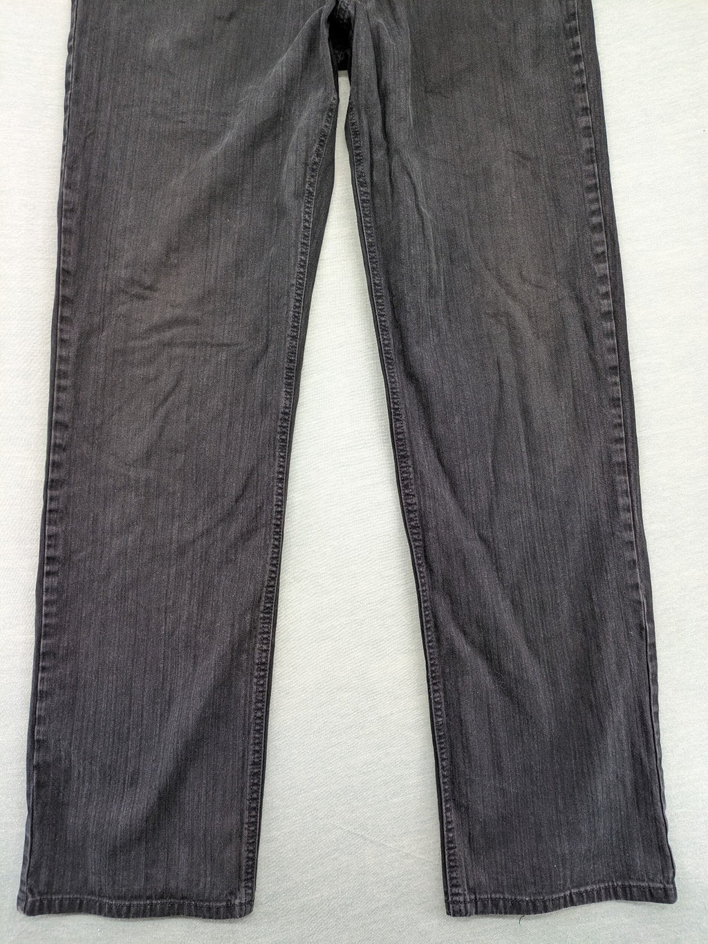 BRAX straight jeans black washed 5-pocket design with zipper and button closure