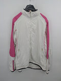 tcm pink 2-in-1 vest lightweight polyester with removable sleeves and sporty design