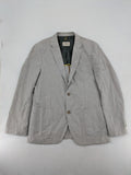 Camel Active grey cord blazer with classic two-button closure and practical zippered inner pockets.