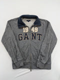 GANT multi turtle neck jumper with large 1949 logo and ribbed collar.