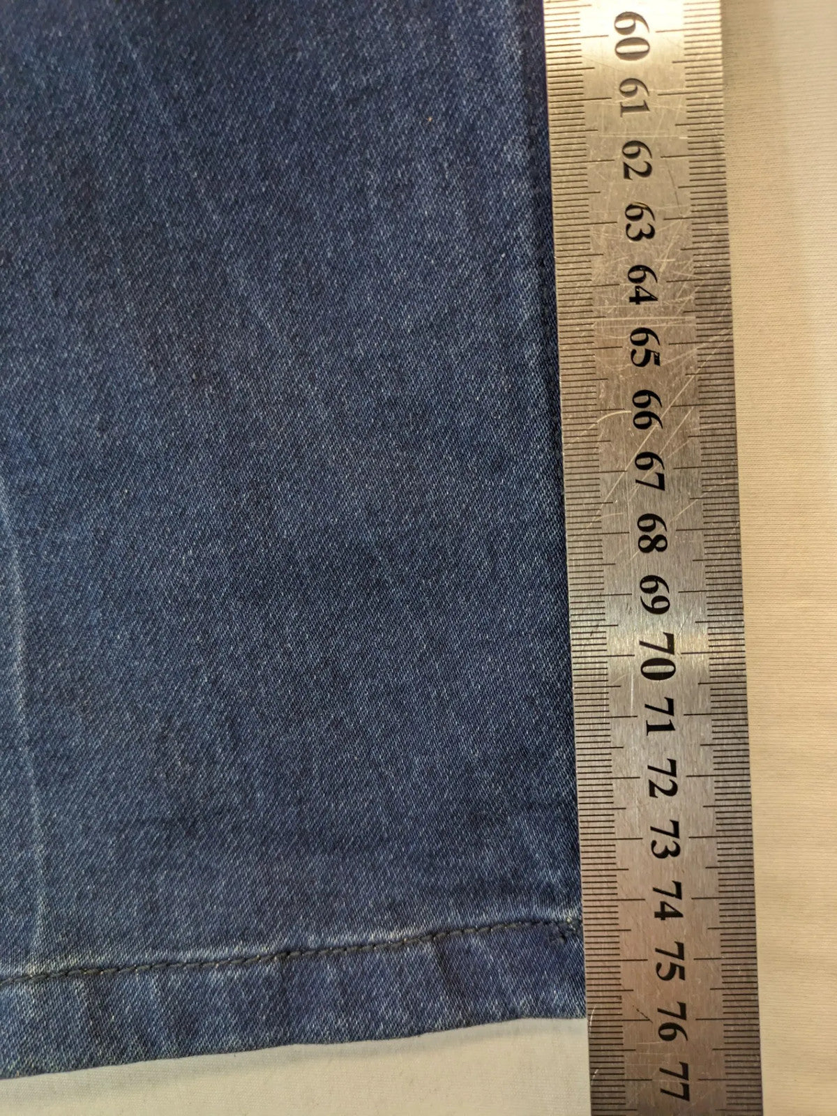 Blue Motion blue straight jeans 5-pocket design stretch material size 42