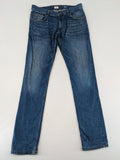 s.Oliver blue slim fit jeans medium wash stretch denim with classic design