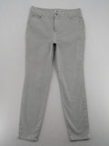 C&A grey slim fit straight jeans with classic 5-pocket design and zipper.