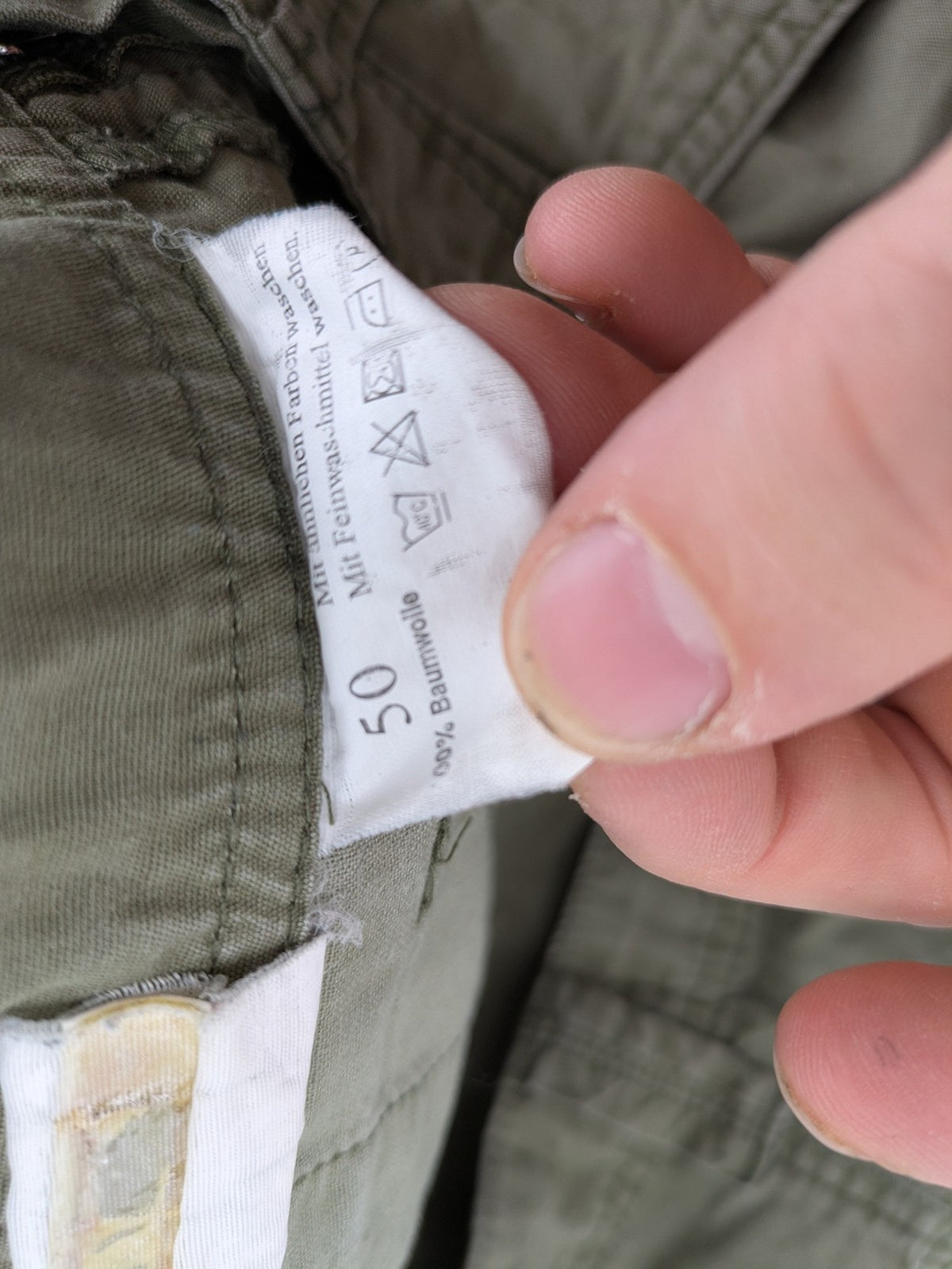 Jan Paulsen khaki chino shorts flat front cotton with classic design and breathable material.