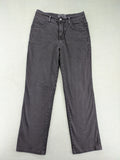 Jack & Sons grey straight jeans with classic 5-pocket design and cotton-elastane blend.