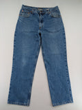 Oklahoma Wear blue straight jeans 5-pocket design durable cotton regular fit