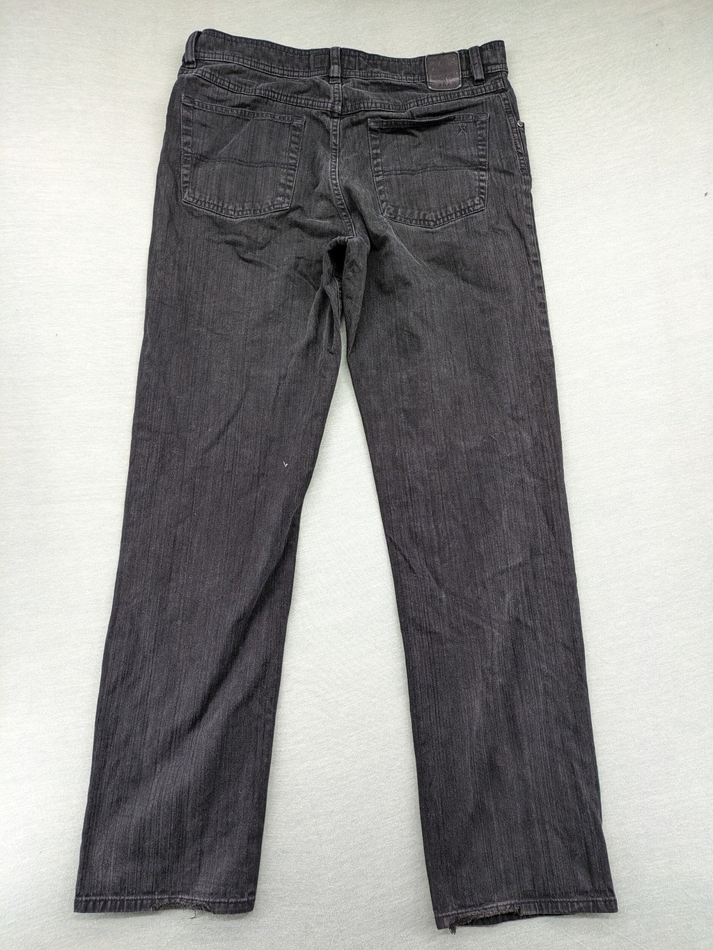 BRAX straight jeans black washed 5-pocket design with zipper and button closure