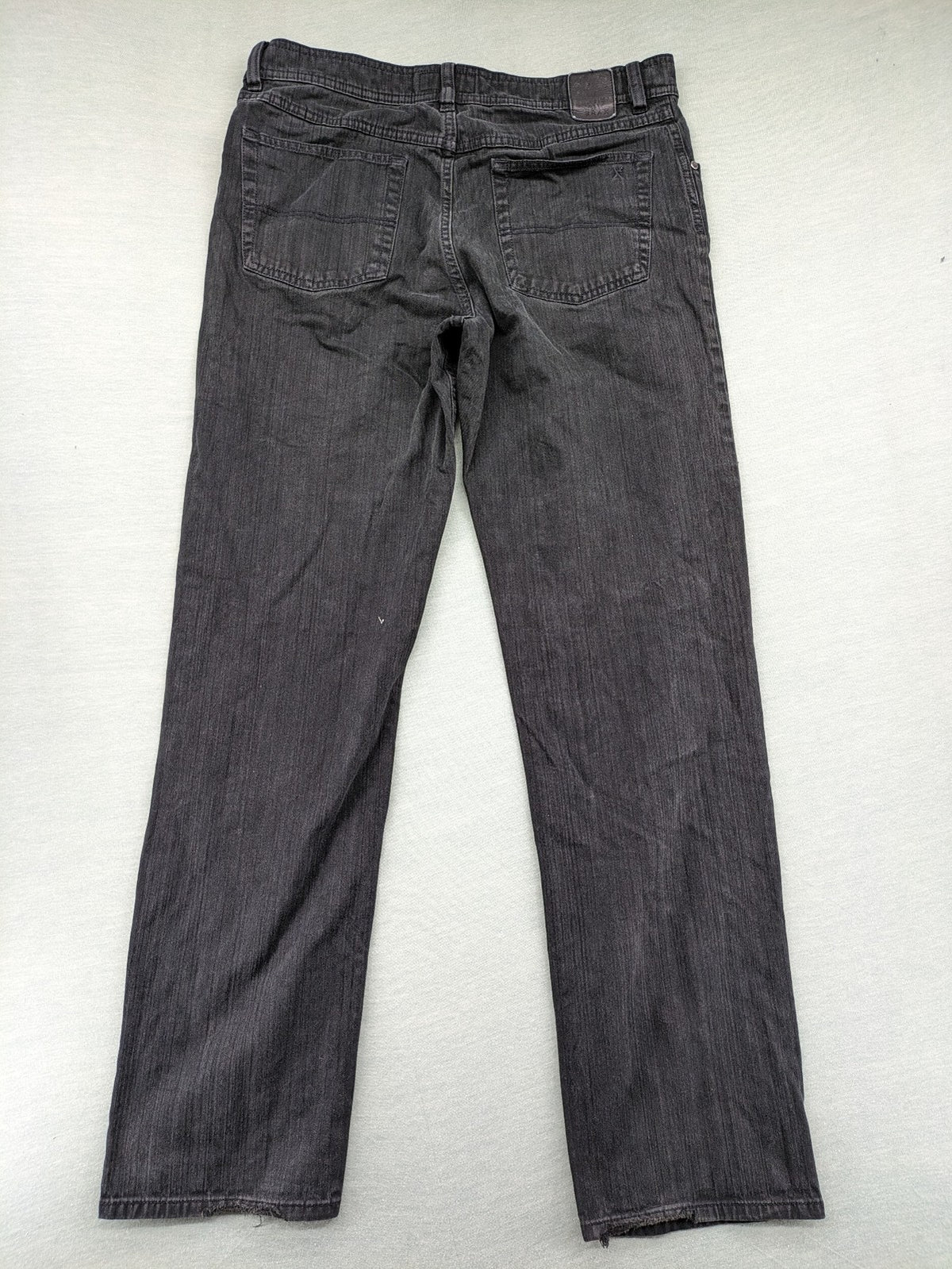 BRAX straight jeans black washed 5-pocket design with zipper and button closure