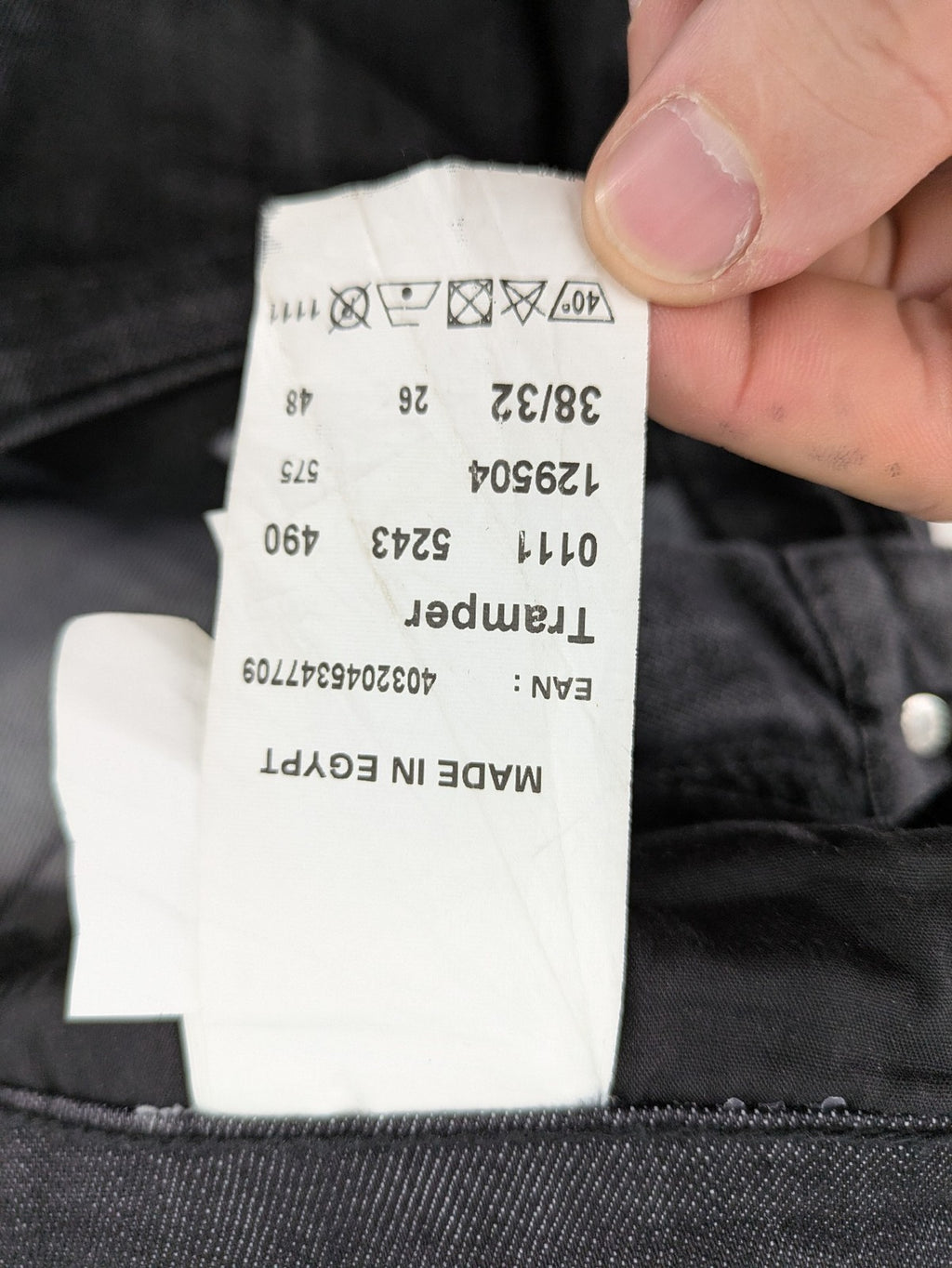 Mustang straight jeans grey anthracite regular fit durable cotton blend fabric.
