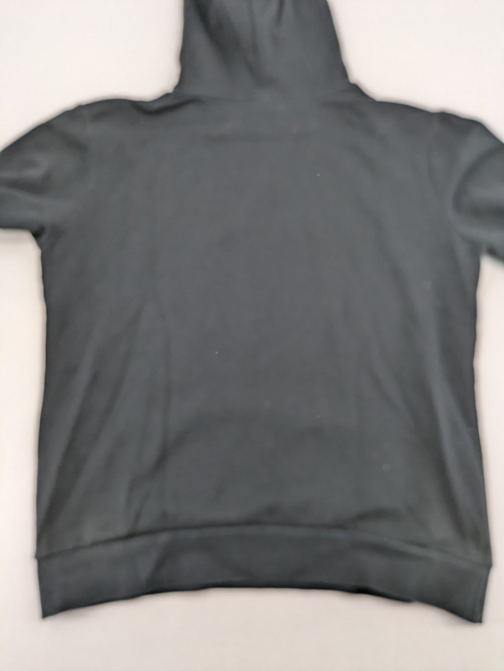 FSBN black hoodie with "BE ORIGINAL OR DIE" graphic print, slim fit, cotton-polyester blend.