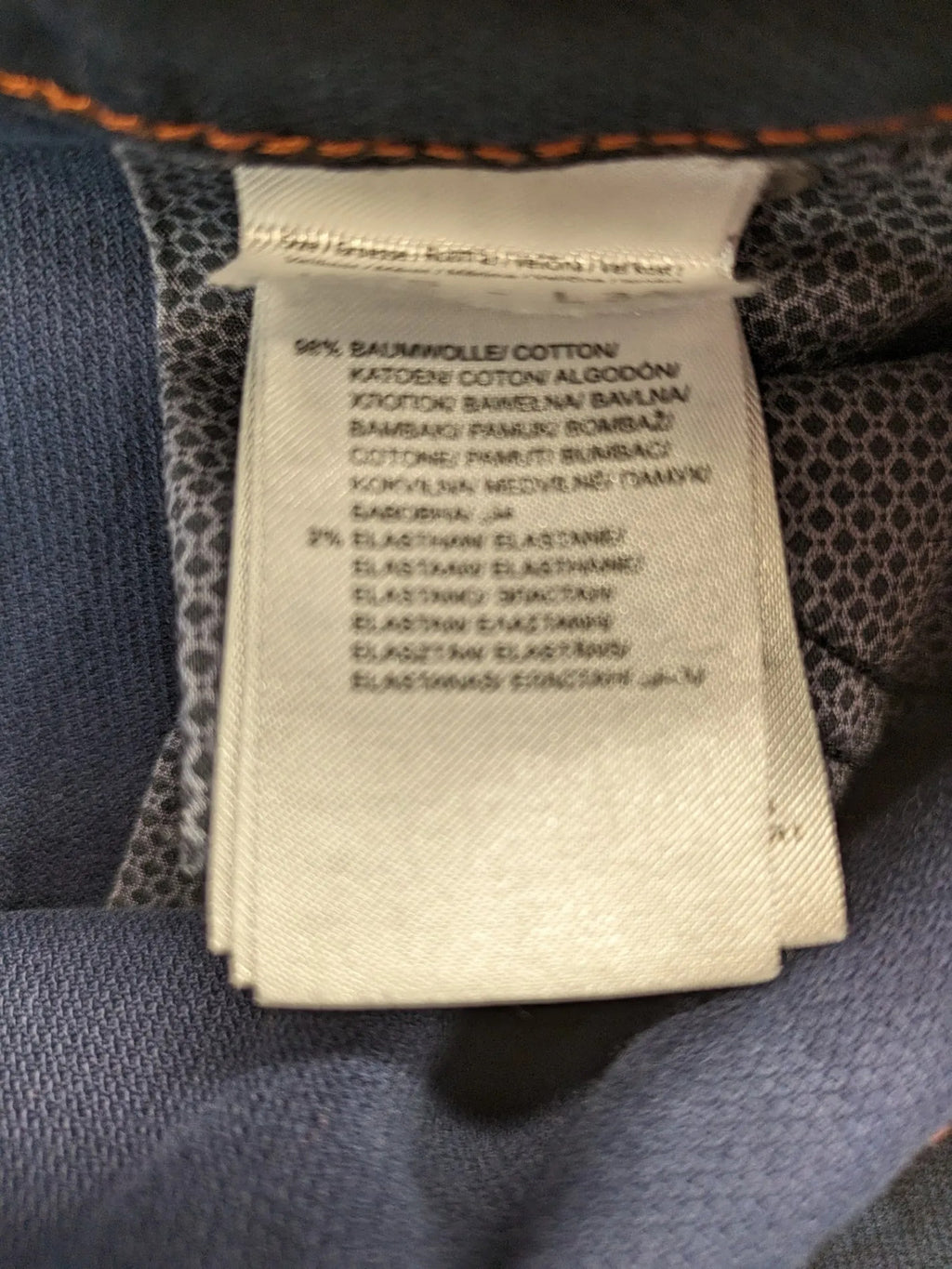 Christian Berg grey straight jeans with classic 5-pocket design and stretch cotton material.