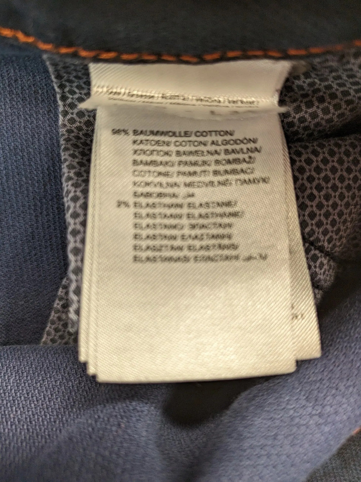 Christian Berg grey straight jeans with classic 5-pocket design and stretch cotton material.